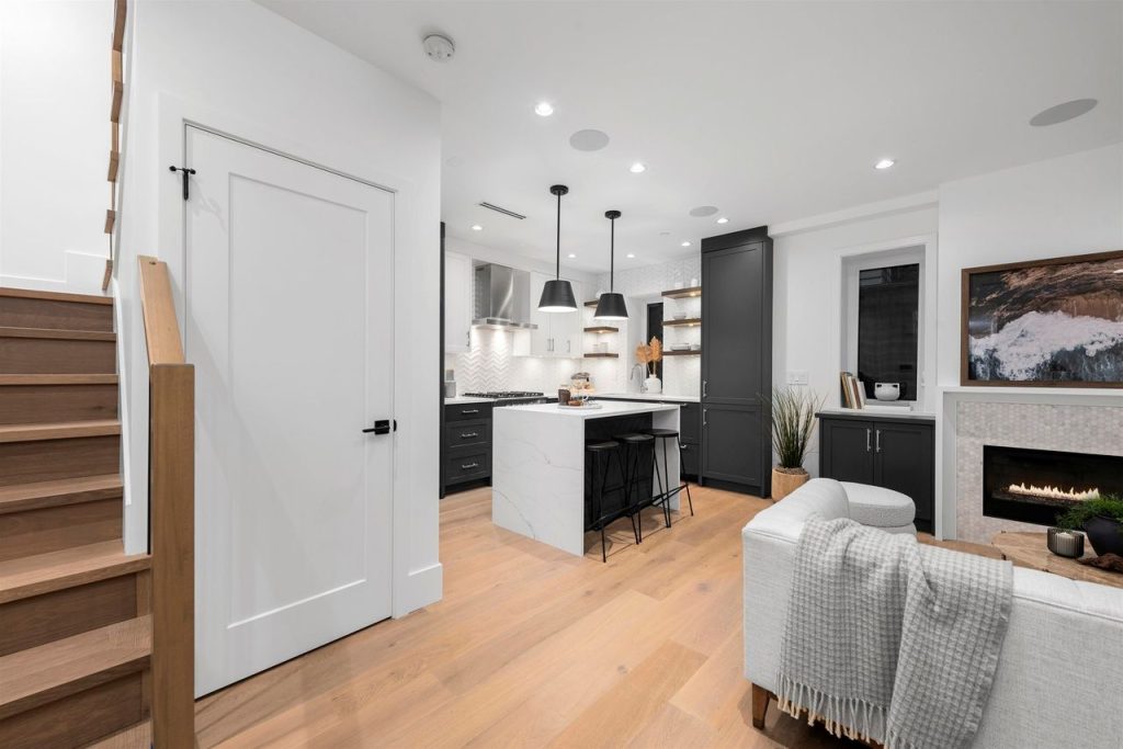 Good design pays off when adding a basement suite in Vancouver - this suite shows style as well as functionality, a true independent home within a home.